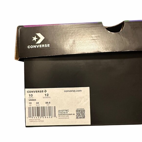 ⭐Converse Chuck Taylor All Star XXHi Pride Sz 12 Women Ultra-high Boots A15779C - Picture 8 of 9